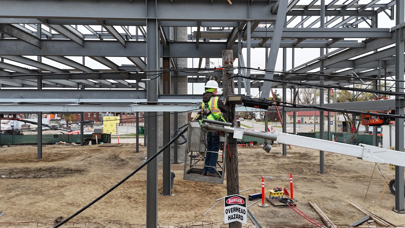 Aerial construction